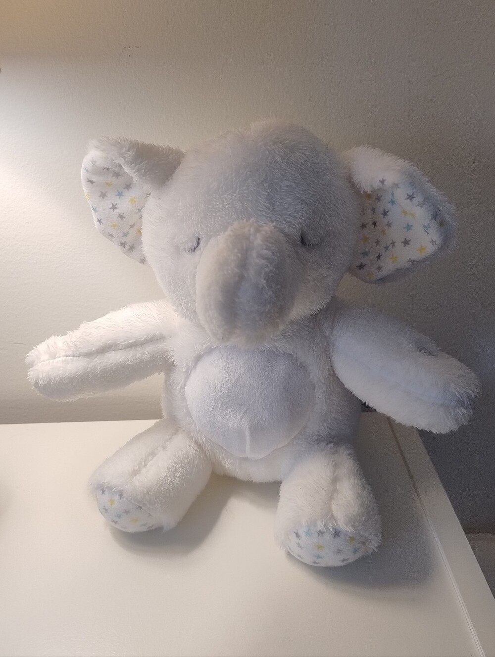 DreamGro Elephant Baby Color Changing Light & Lullaby Soother Music Tummy Glows